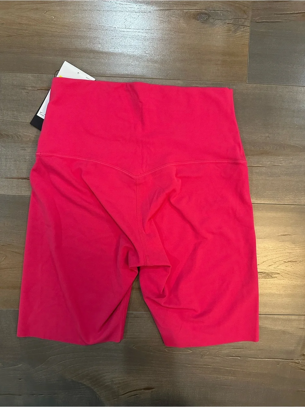 Nike Women’s High-Rise Hot Pink Bike Shorts - 8” shorts